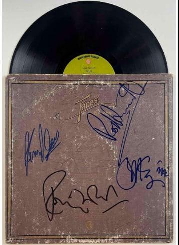 Faces Group Signed "Long Player" Album (4 Sigs) (Beckett/BAS Authentication) - 6