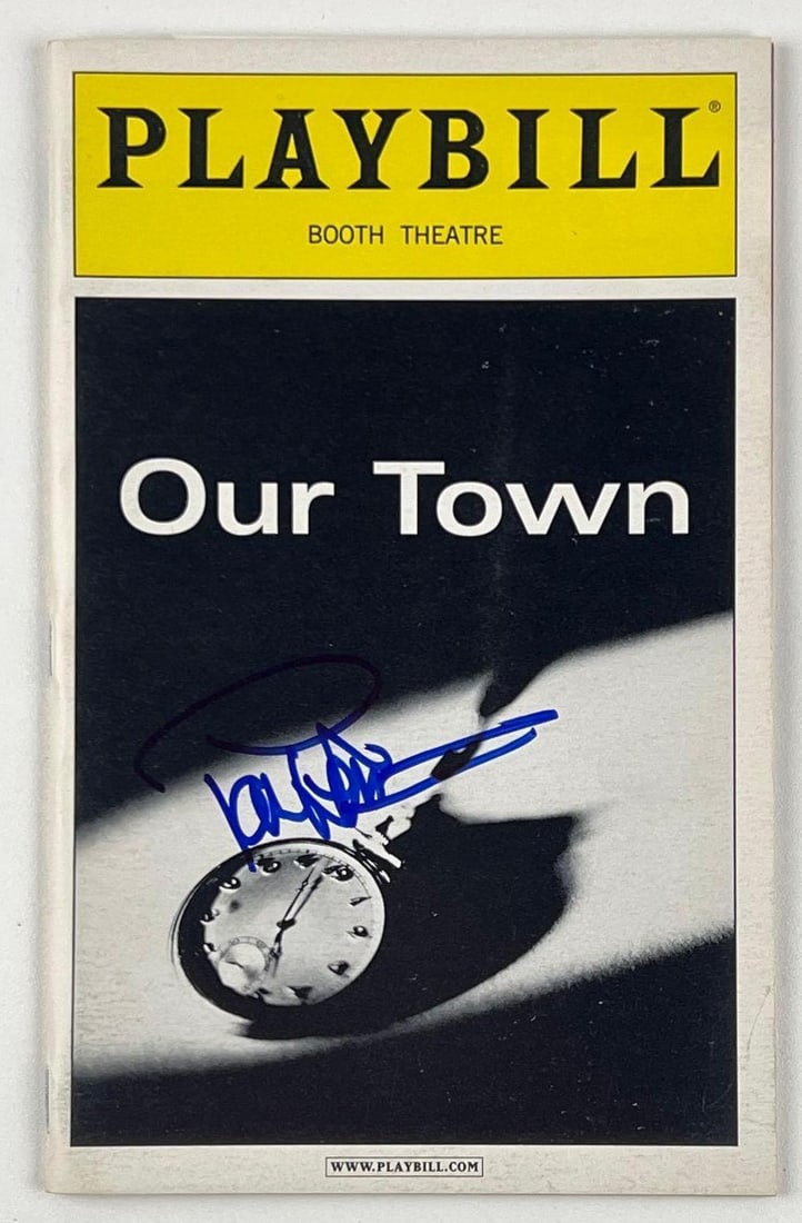Paul Newman Signed "Our Town" Playbill (Beckett/BAS Authentication) (1 of 2)