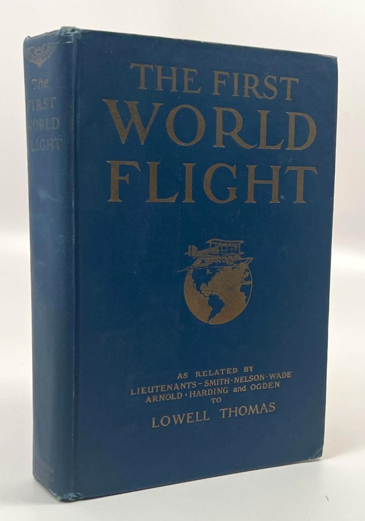 Erik Nelson Signed "The First World Flight" Book (1 of 3)