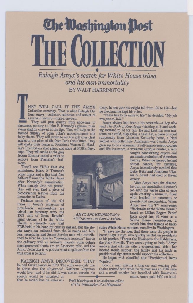 John F. Kennedy Blood-Stained Leather Swatch from Dallas Limo (CAG Encapsulated) - 3