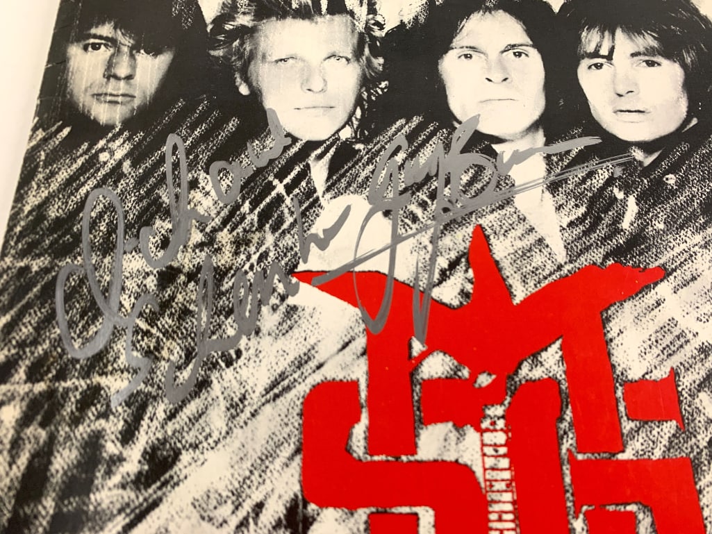 Michael Schenker Group Signed "MSG" Tour Program (2 Sigs) (Beckett) - 2