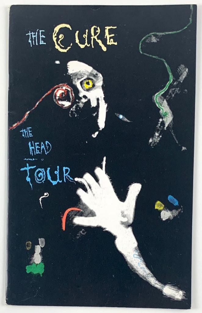 The Cure: Robert Smith Signed "The Head Tour" Tour Program (Beckett) (1 of 3)