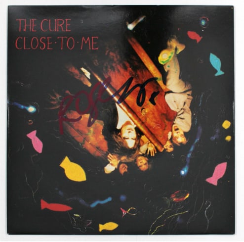 The Cure: Robert Smith Signed “Close to Me” 45 (Beckett/BAS Authentication) (1 of 2)