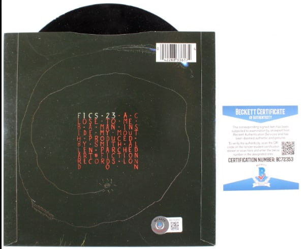 The Cure: Robert Smith Signed “Close to Me” 45 (Beckett/BAS Authentication) - 2