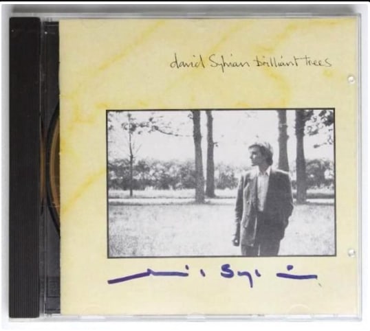 Japan: David Sylvian Signed “Brilliant Trees” CD (Beckett/BAS Authentication): “Brilliant Trees” CD signed on the cover in blue felt tip marker by Japan front man David Sylvian. Measuring approximately 5” x 5” and in fine condition. CD is included.