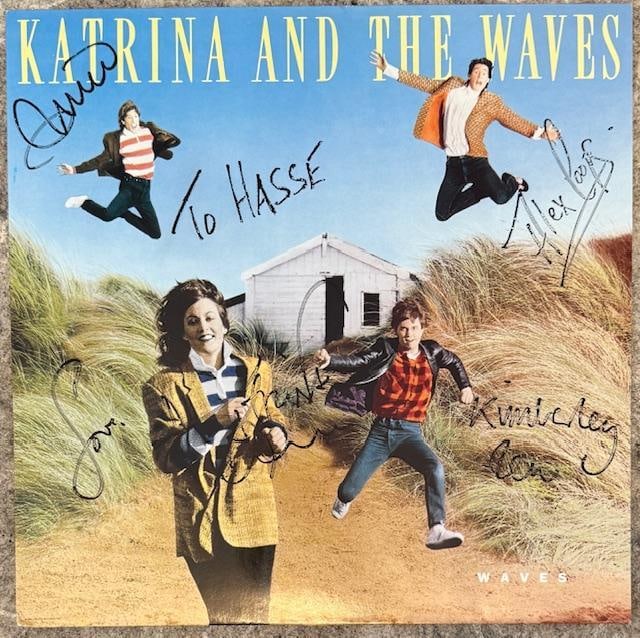 Katrina & The Waves Fully Group Signed "Waves" LP Album (4 Sigs) (Third Party Guaranteed) (1 of 2)