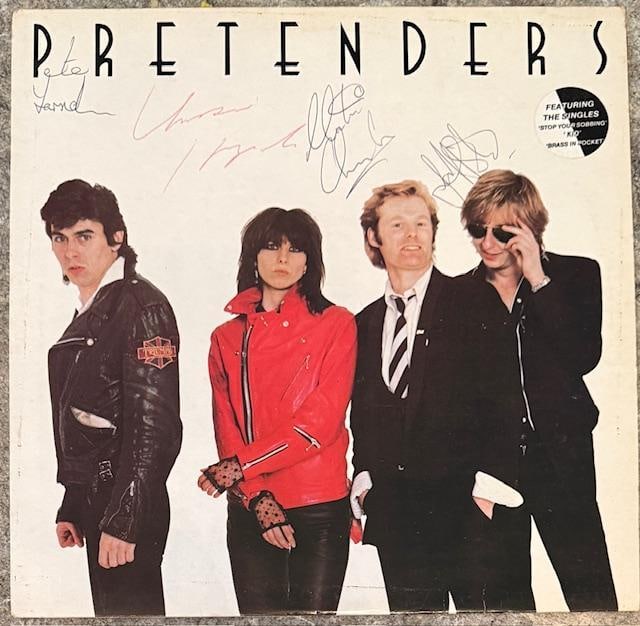 The Pretenders Group Signed “The Pretenders” LP Album (4 Sigs) (Third Party Guaranteed) (1 of 3)