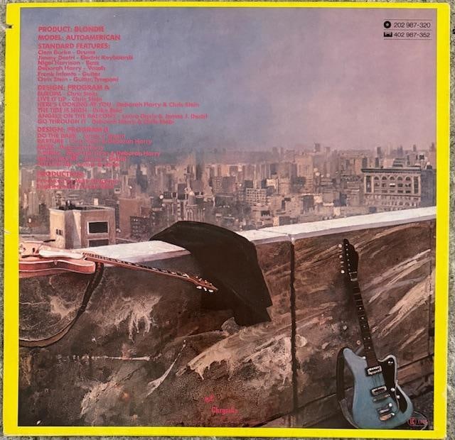 Blondie Group Signed "Autoamerican" LP Album (4 Sigs) (JSA Authentication) - 2