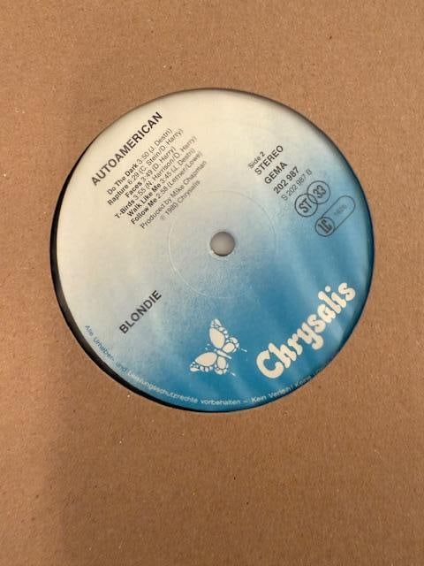 Blondie Group Signed "Autoamerican" LP Album (4 Sigs) (JSA Authentication) - 3