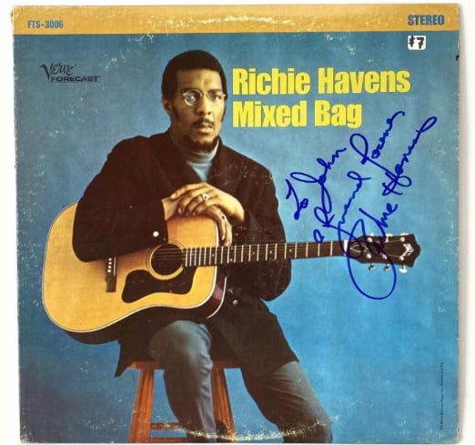Richie Havens Signed "Mixed Bag" Album (JSA Authentication) (1 of 1)