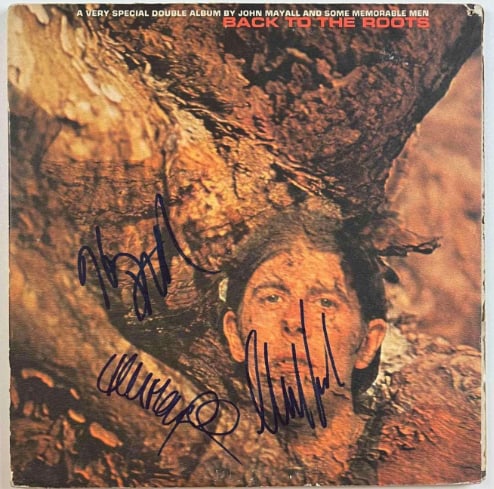 John Mayall Band Group Signed "Back to the Roots" Album (3 Sigs) (Beckett) (1 of 3)
