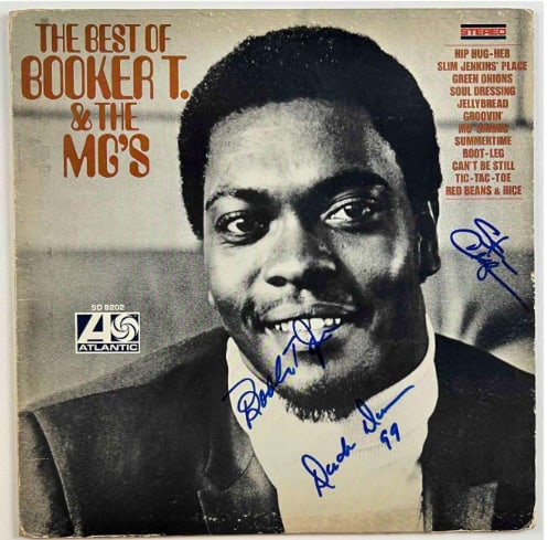 Booker T. & The MG’s Group Signed "The Best of Booker T. & The MG’s" Album (3 Sigs) (Bec (1 of 3)