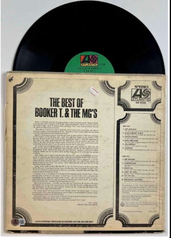 Booker T. & The MG’s Group Signed "The Best of Booker T. & The MG’s" Album (3 Sigs) (Bec - 2