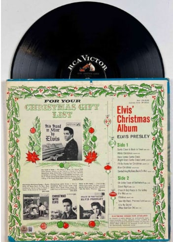 Elvis: Scotty Moore Signed "Elvis’ Christmas Album" (Beckett/BAS Authentication) - 2