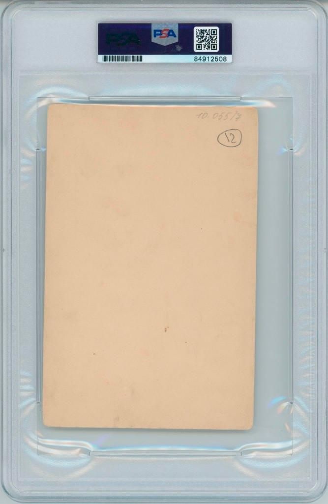 Antonin Dvorak Signed Cabinet Card (PSA/DNA Encapsulated) - 3