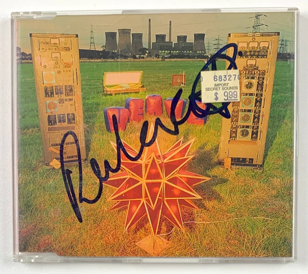 The Verve: Richard Ashcroft Signed "Slide Away" CD (Beckett/BAS Authentication): "Slide Away" CD signed on the cover in black felt tip marker by The Verve band member Richard Ashcroft. Measuring approximately 5.5" x 5" and in fine condition. CD is included. Obtained in-person.