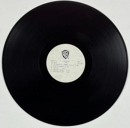 Ministry Vintage "Land of Rape and Honey" 1988 Original Acetate Disc (1 of 4)