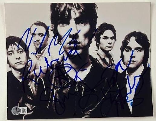 The Verve Fully Group Signed 8" x 10" Photo (5 Sigs) (Beckett/BAS Authentication) (1 of 2)