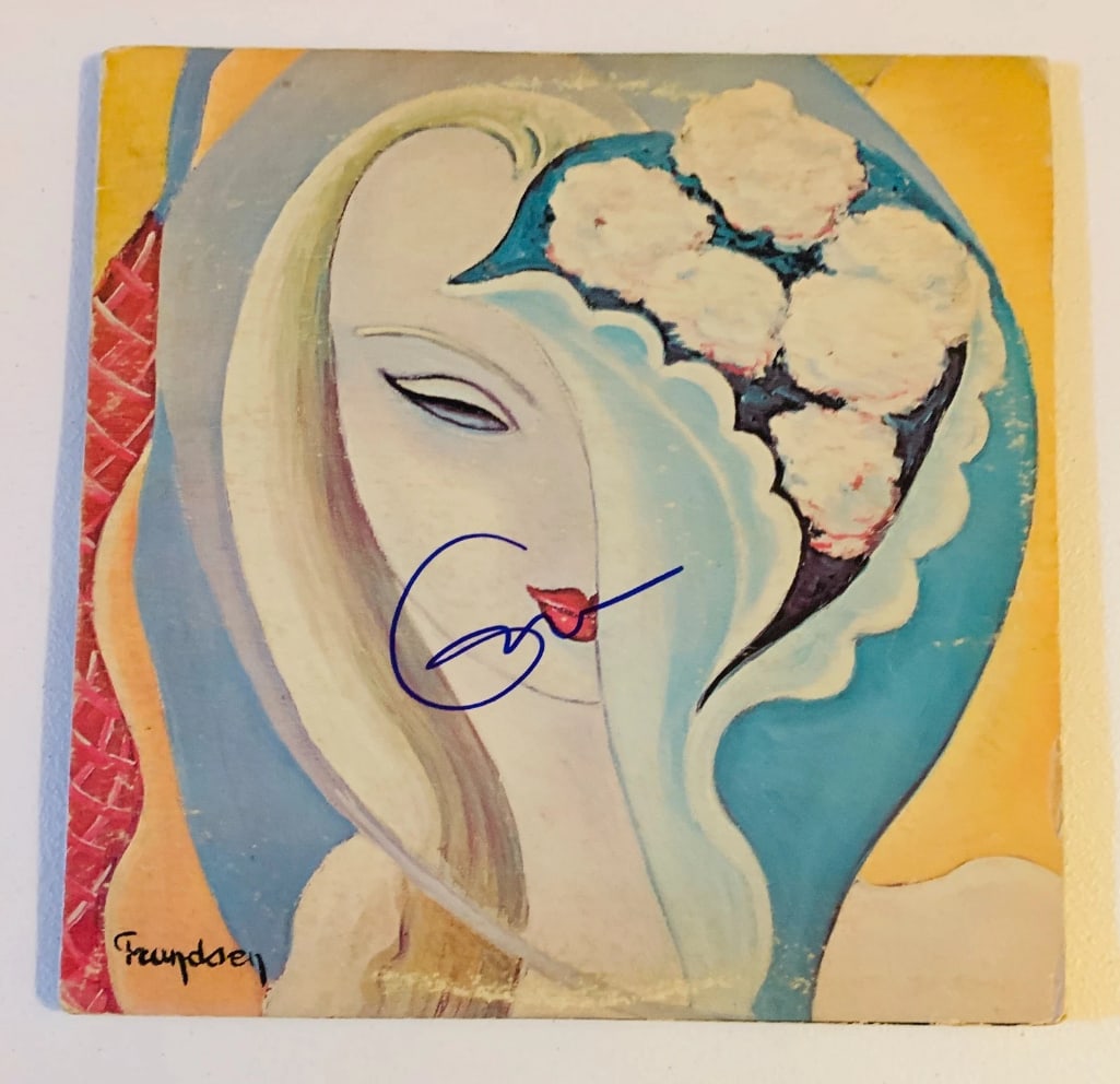 Eric Clapton Signed "Layla and Other Assorted Love Songs" LP Album (Beckett/BAS Authentication) (1 of 2)