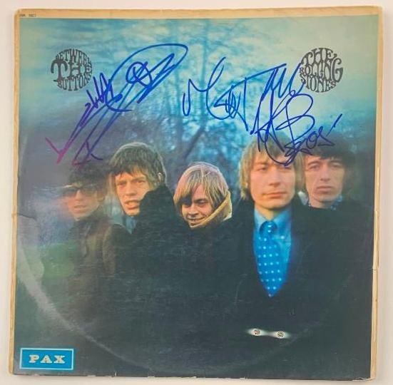 The Rolling Stones Group Signed "Between the Buttons" Album (3 Sigs) (Beckett/BAS Authentication) (1 of 6)