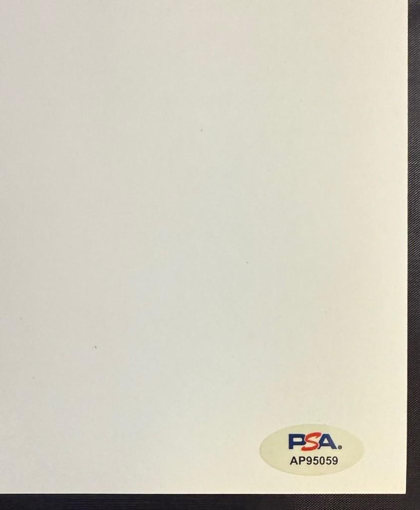 KISS: Ace Frehley Signed 10" x 8" Photo (PSA Authentication) - 4