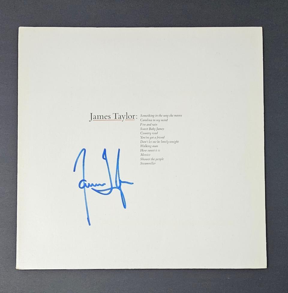 James Taylor Signed "Best Hits" Album (Third Party Guaranteed) (1 of 1)
