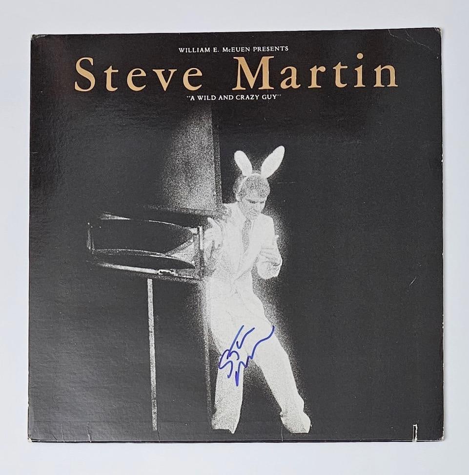 Steve Martin Signed "Wiliam E. McCuen Presents Steve Martin" Album (Third Party Guaranteed) (1 of 1)