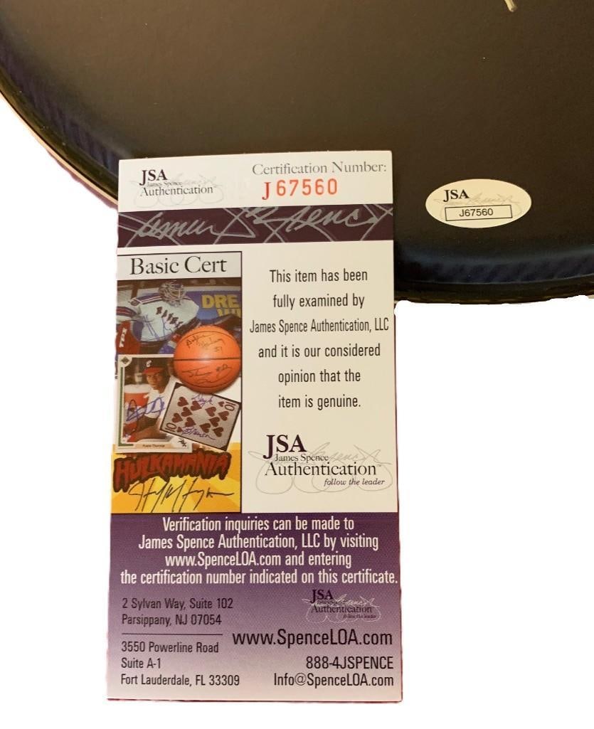 Alice Cooper Signed 14" Remo Brand Drum Head (JSA Authentication) - 3