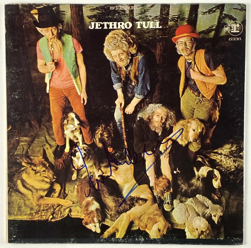 Jethro Tull: Ian Anderson Signed "This Was" LP Album (Beckett/BAS Authentication) (1 of 2)