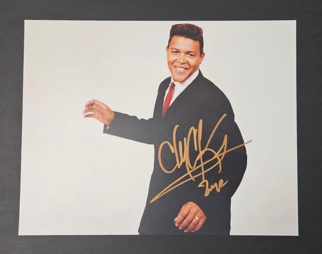 Chubby Checker Signed 11" x 14" Photo (Third Party Guaranteed) (1 of 1)
