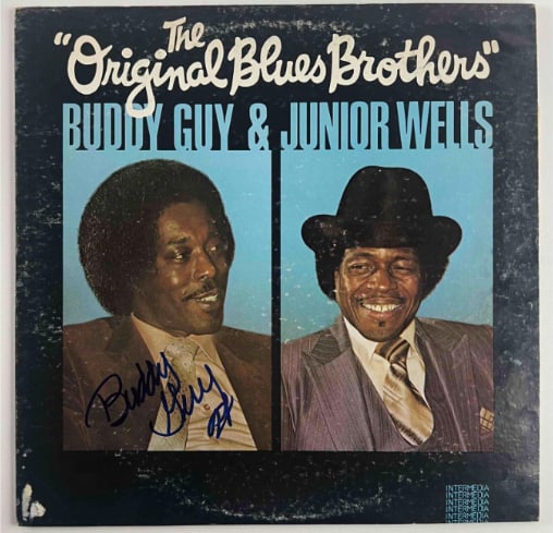 Buddy Guy Signed "Original Blues Brothers" Album (Beckett/BAS Authentication) (1 of 3)