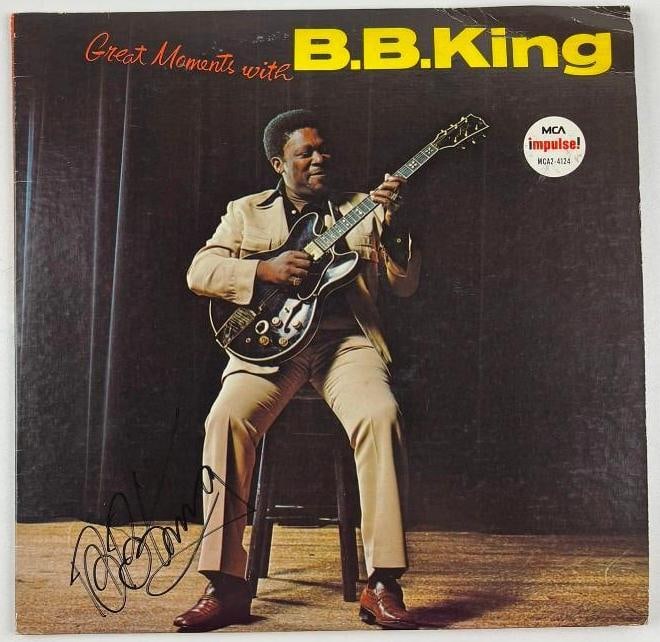B.B. King Signed "Great Moments With B.B. King" Album (Beckett/BAS Authentication) (1 of 3)