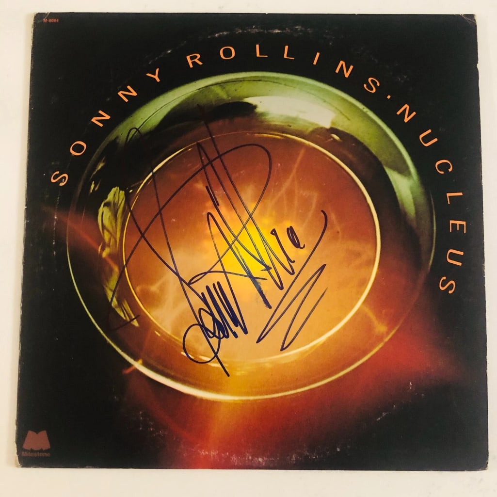 Sonny Rollins Signed "Nucleus" LP Album (Beckett/BAS Authentication) (1 of 2)