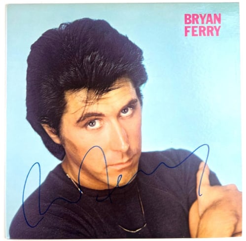 Roxy Music: Bryan Ferry Signed "These Foolish Things" Album (Beckett) (1 of 2)