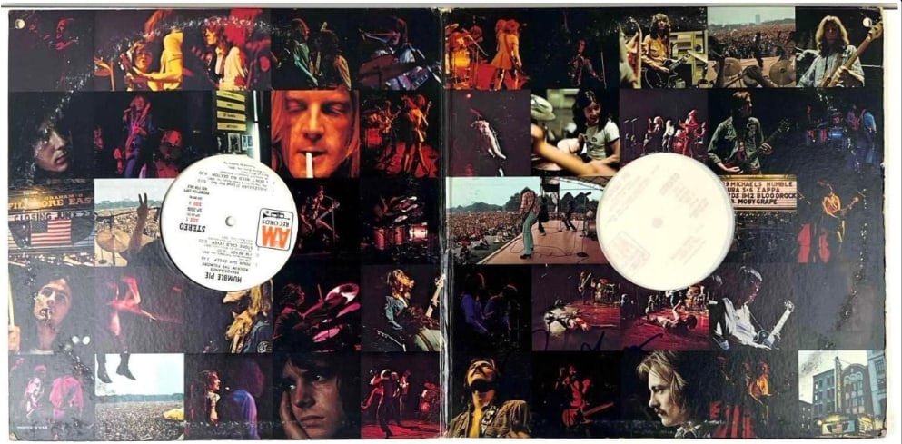 Humble Pie: Peter Frampton Signed "Performance Rockin' the Fillmore" Album (Beckett) (1 of 4)