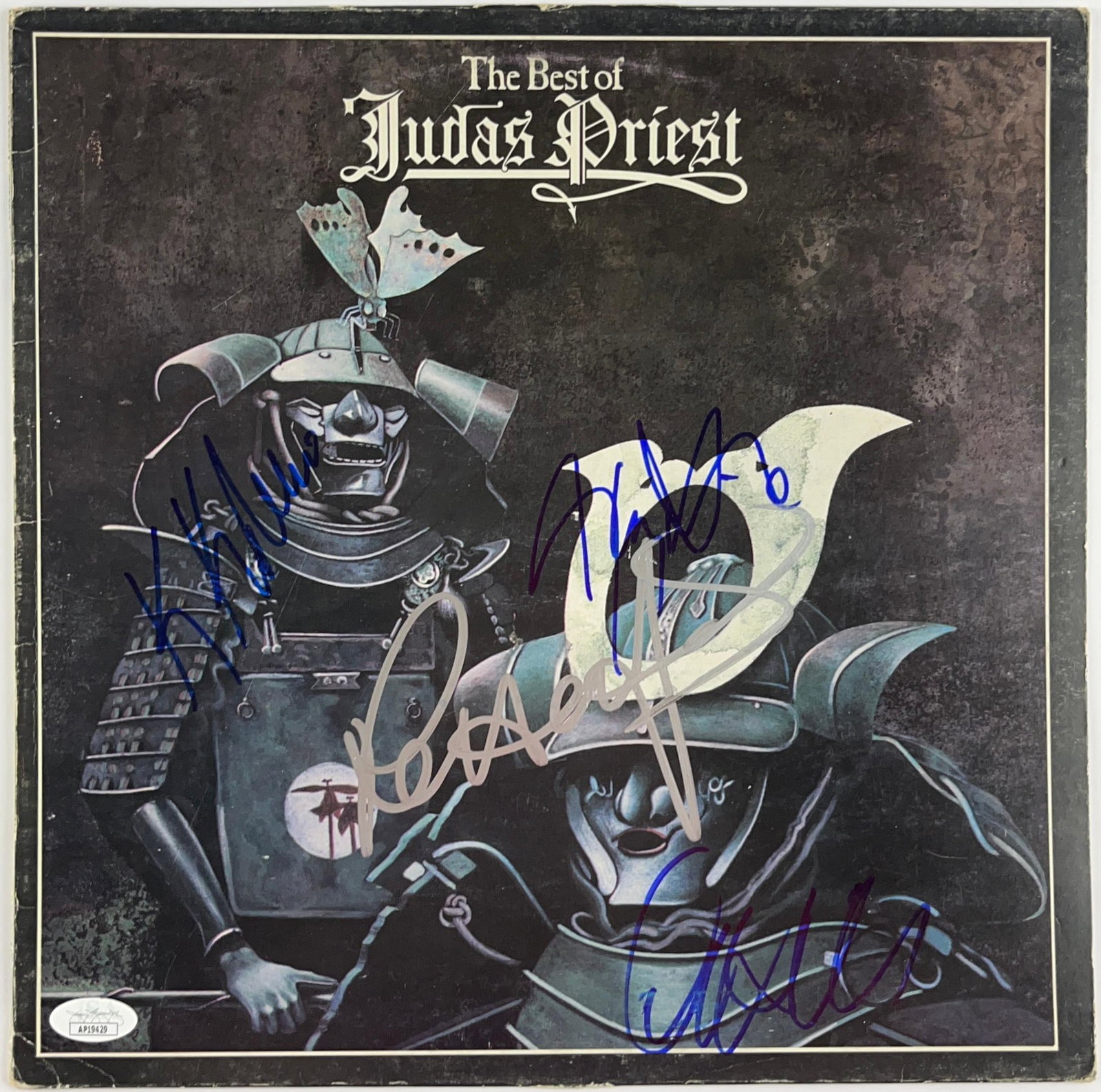 Judas Priest Signed "The Best of Judas Priest" Album (4 Sigs) (JSA) (1 of 3)