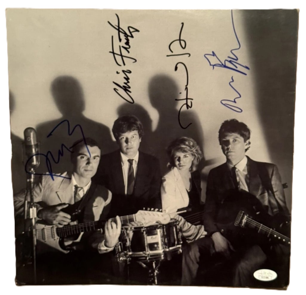 Talking Heads Signed "True Stories" Album Insert (4 Sigs) (JSA) (1 of 4)