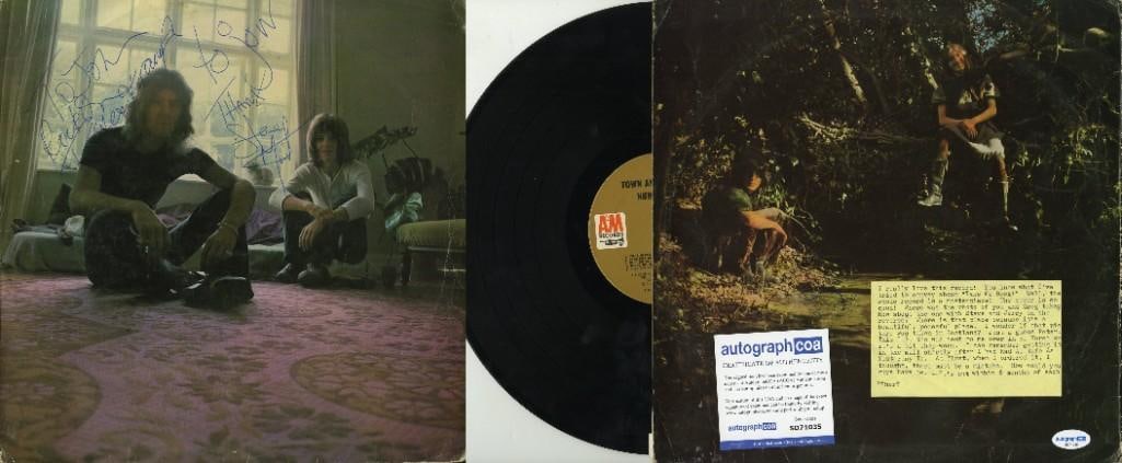 Humble Pie Signed "Town & Country" Album (3 Sigs) (ACOA) (1 of 1)