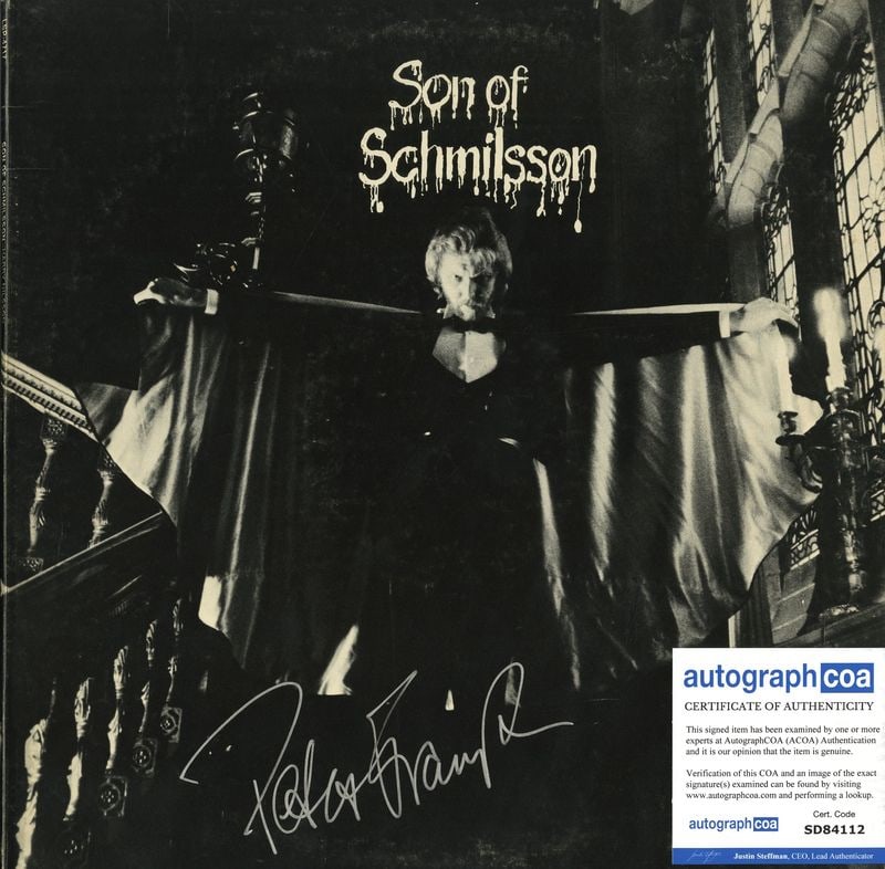 Peter Frampton Signed "Son of Schmilsson" Album (ACOA) (1 of 1)