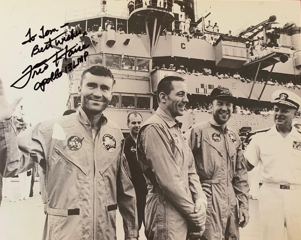 Apollo 13: Fred Haise Signed 8" x 10" Photo (Beckett) (1 of 3)