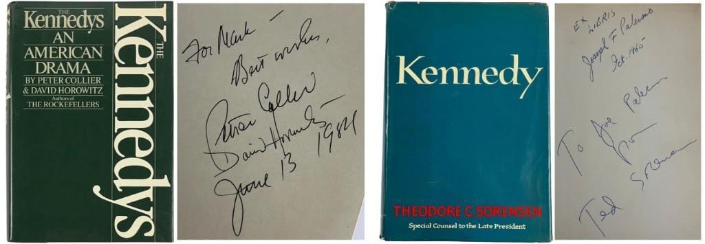 John F. Kennedy Related Lot of (2) Signed Books Including Ted Sorensen (1 of 7)