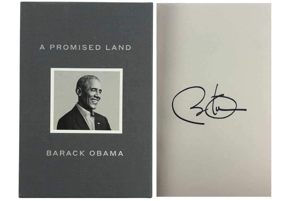 President Barack Obama Signed First Edition "A Promised Land" Book (TPG) (1 of 8)