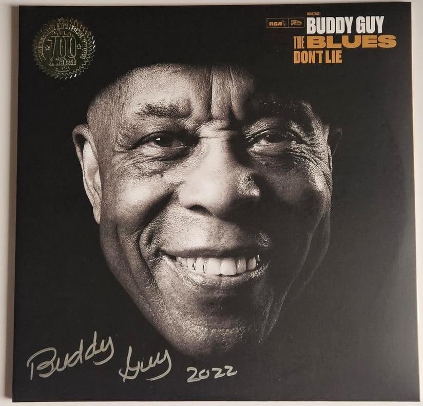 Buddy Guy Signed "The Blues Don't Lie" Album (TPG) (1 of 1)