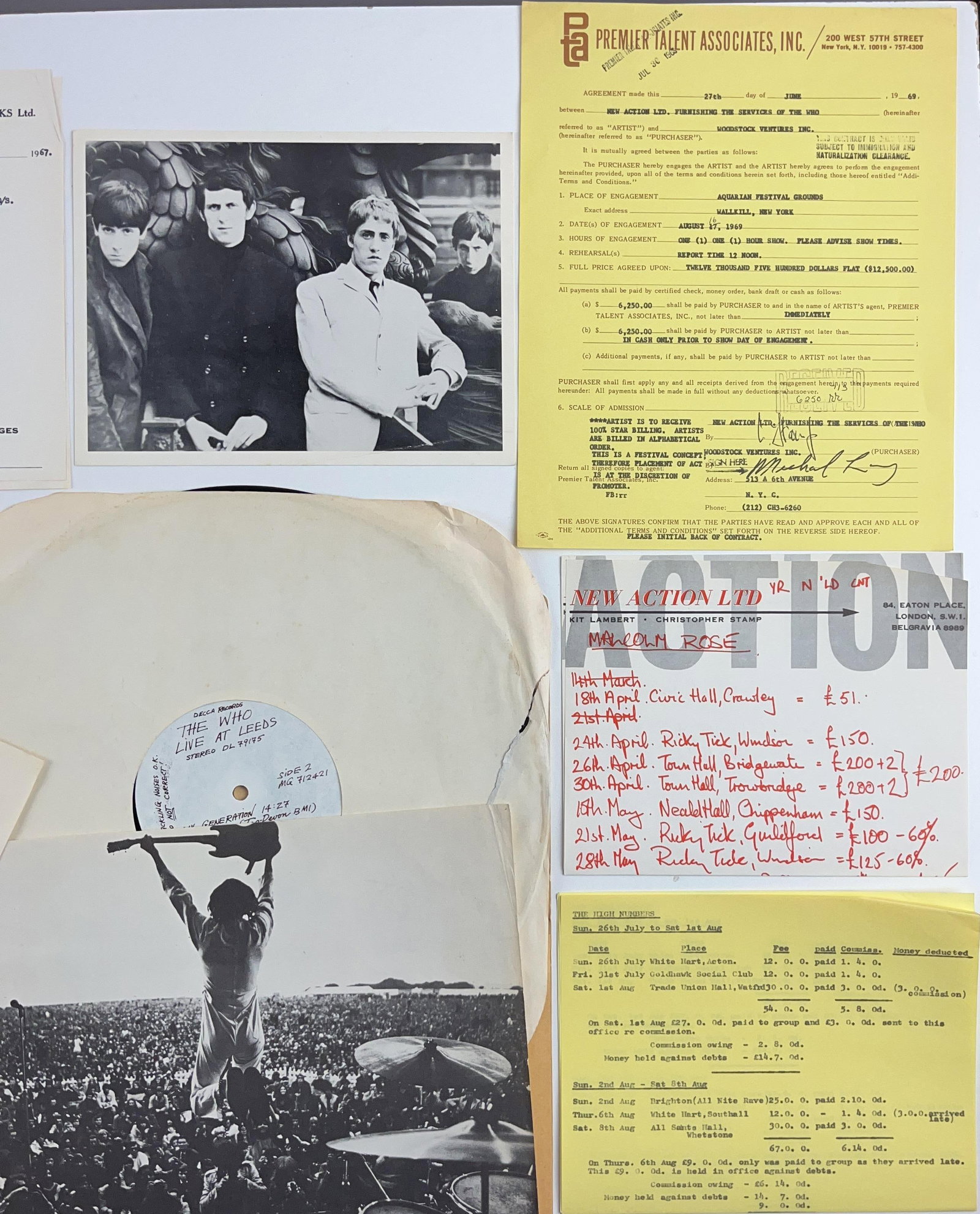 The Who: Townshend & Daltrey Signed "Live at Leeds" Album (2 Sigs) (Beckett Authentication) - 4