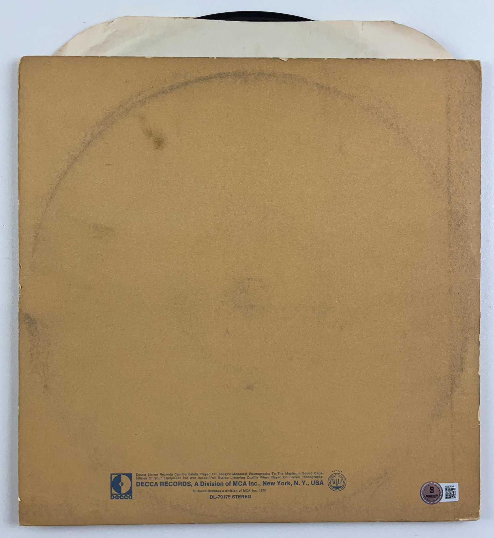 The Who: Townshend & Daltrey Signed "Live at Leeds" Album (2 Sigs) (Beckett Authentication) - 5
