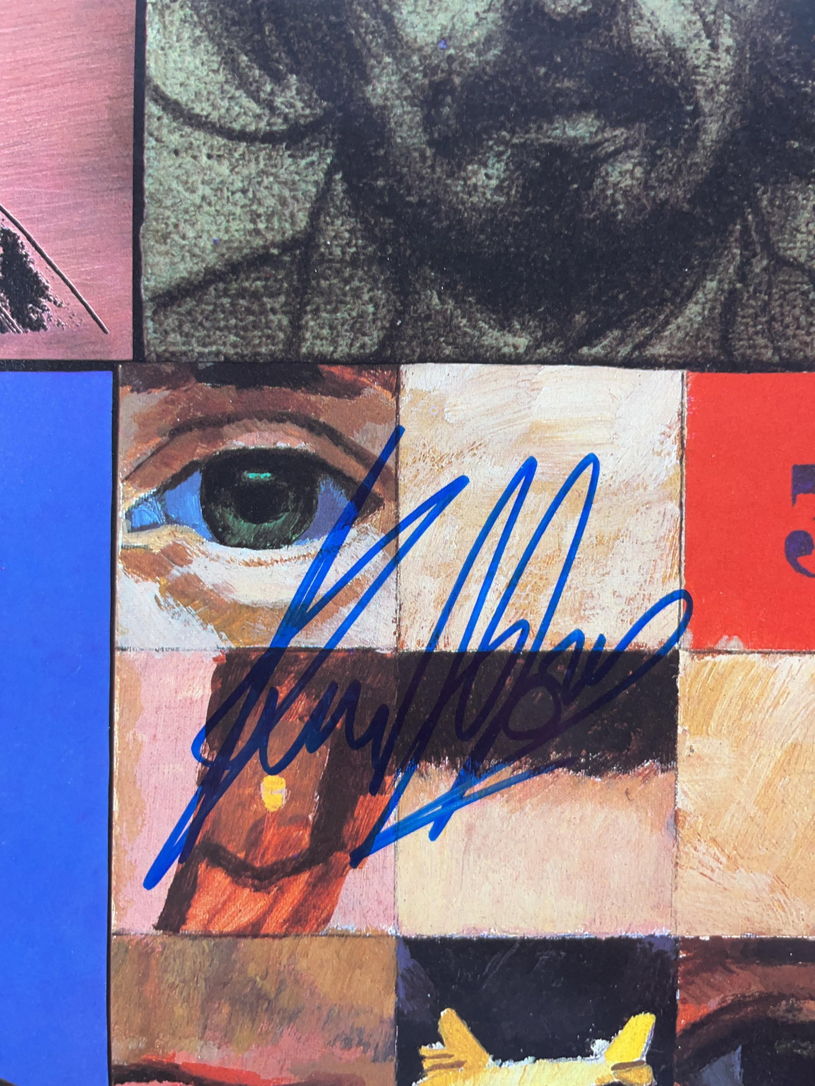 The Who "Faces Dances" Album w/ Group Signed Fold-Out Poster (4 Sigs) (Beckett) - 5