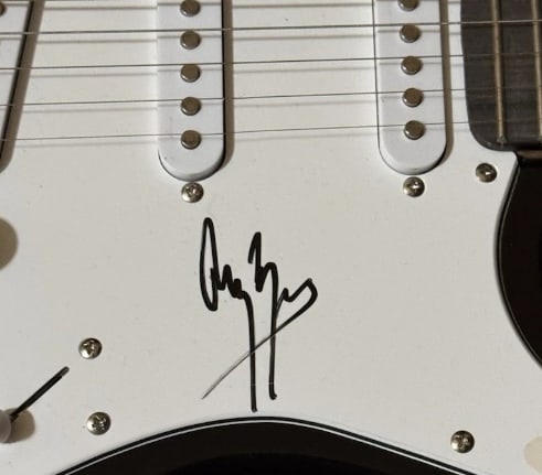 Led Zeppelin: Jimmy Page Signed Stratocaster-Style Guitar (PSA/DNA Authentication) - 2