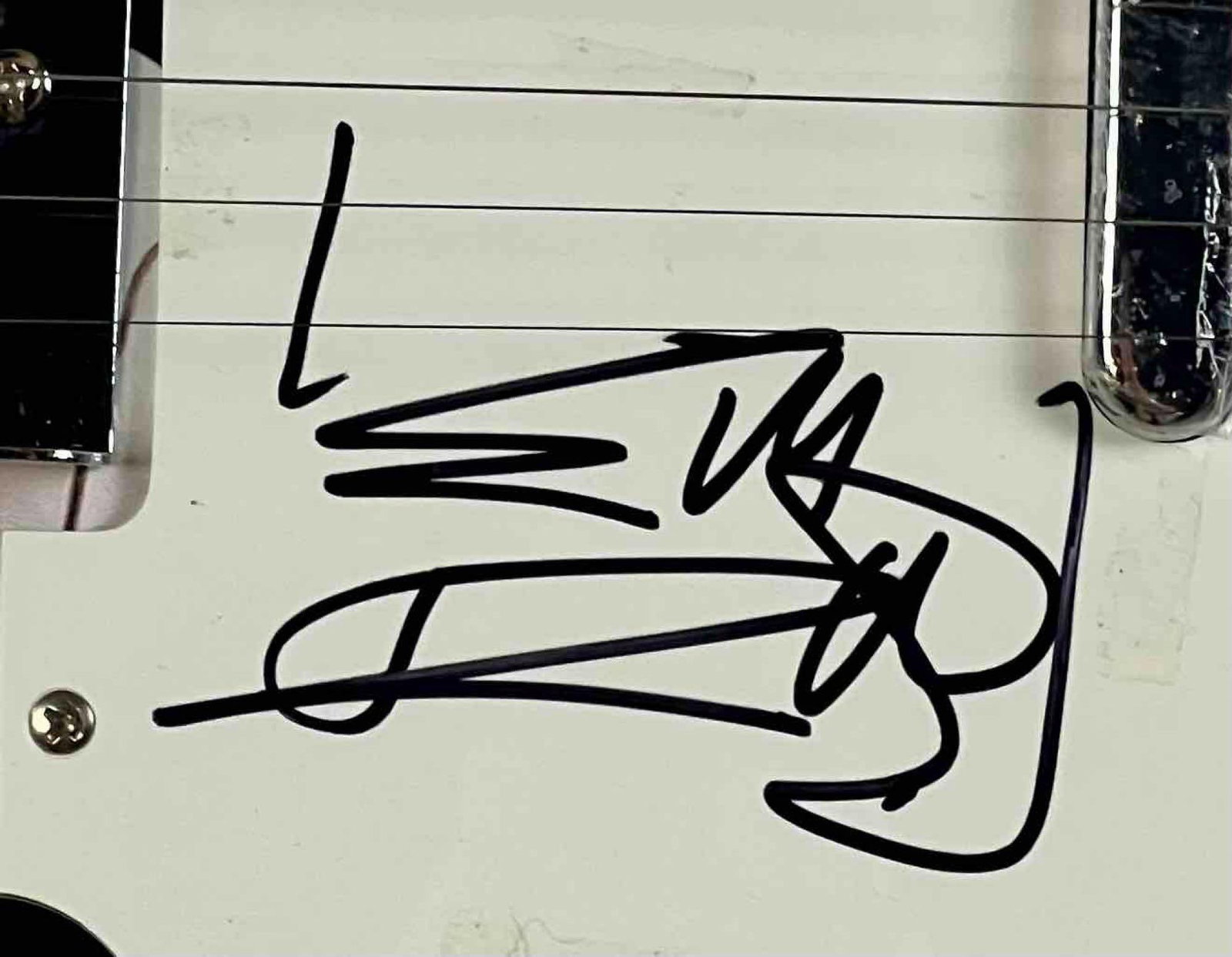 Rolling Stones: Keith Richards In-Person Signed "Patience Please" Custom Themed Guitar (Beckett/BAS) - 3