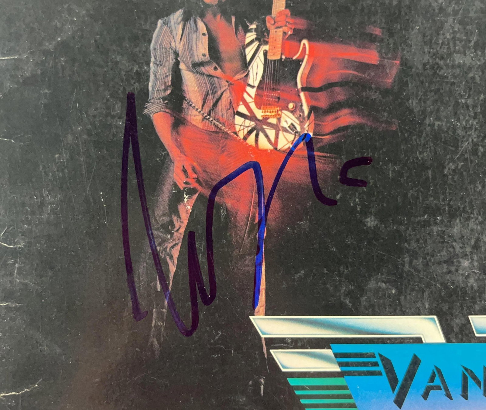 Van Halen: Eddie Van Halen & Alex Van Halen Signed Debut Album (2 Sigs) (Beckett) - 3