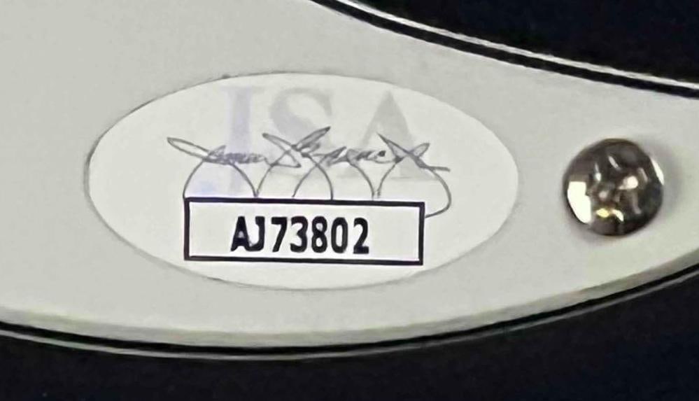 The Clash: Mick Jones Signed "London Calling" Themed Fender-Style Guitar (JSA) - 3